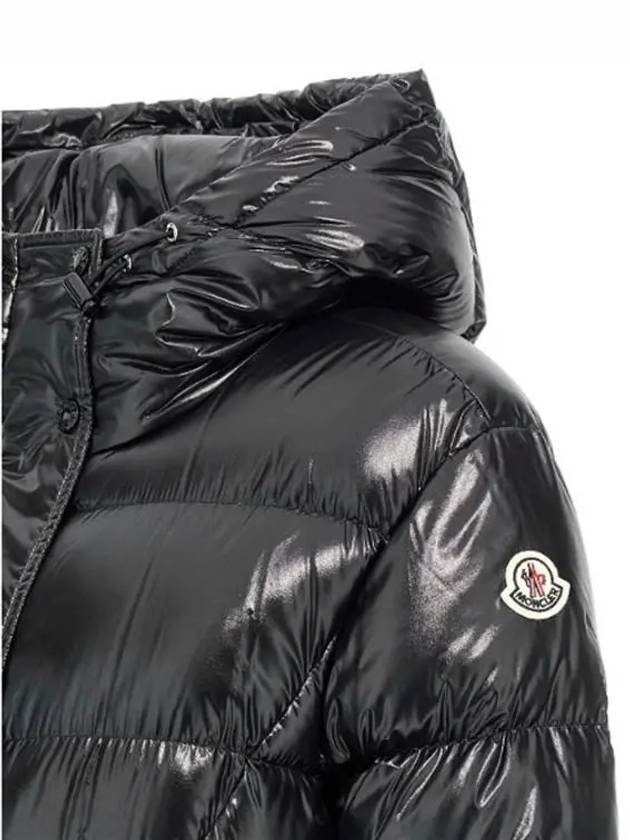 Bellevue Down Long Padding Black - MONCLER - BALAAN 4