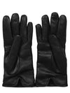 ORB Silver Logo Gloves Black - VIVIENNE WESTWOOD - BALAAN 3