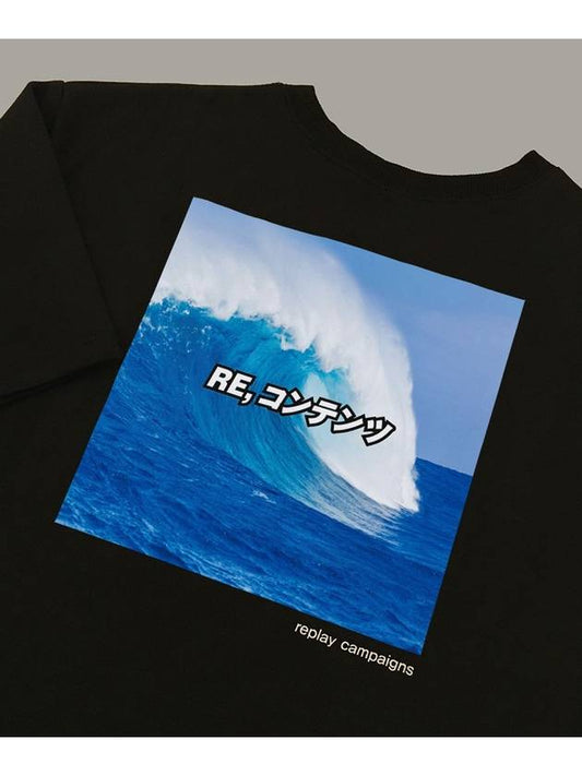 new black replay campaign 1 2 tee wave - REPLAYCONTAINER - BALAAN 2