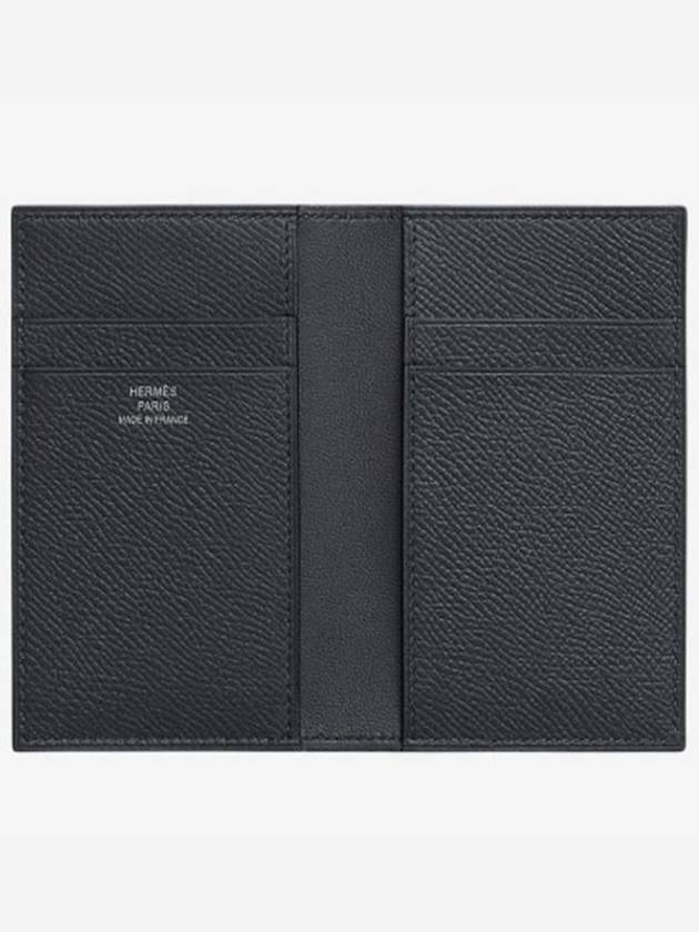 MC2 Euclid Absong Card Wallet Blue Indigo - HERMES - BALAAN 3