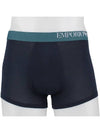 Men's Boxer Trunk Briefs 3 Pack Blue - EMPORIO ARMANI - BALAAN 3