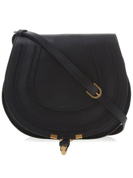 Marcie Medium Cross Bag Black - CHLOE - BALAAN 1