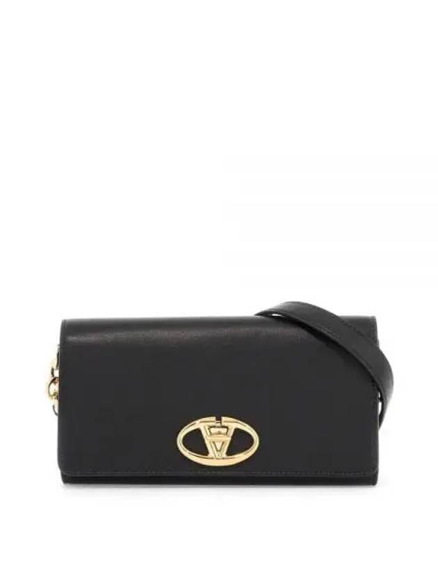 5W0P0AD9 ZFJ 0NO 5W2P0AD9 V Logo Bold Edition Shoulder Strap Wallet - VALENTINO - BALAAN 1