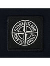 Logo Patch Cotton Short Sleeve T-Shirt Navy - STONE ISLAND - BALAAN 5