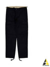 Aviation Ripstop Cargo Pocket Straight Pants Black - CARHARTT WIP - BALAAN 2