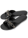 Le Cagole Slippers Black - BALENCIAGA - BALAAN 2