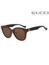 Eyewear Cat Eye Sunglasses Brown - GUCCI - BALAAN 3