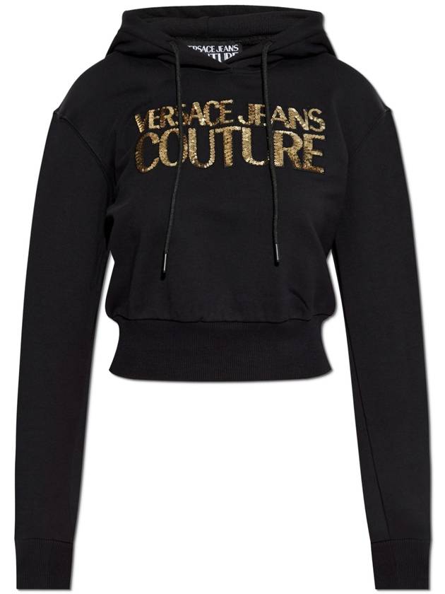 Versace Jeans Couture Hoodie, Women's, Black - VERSACE - BALAAN 1