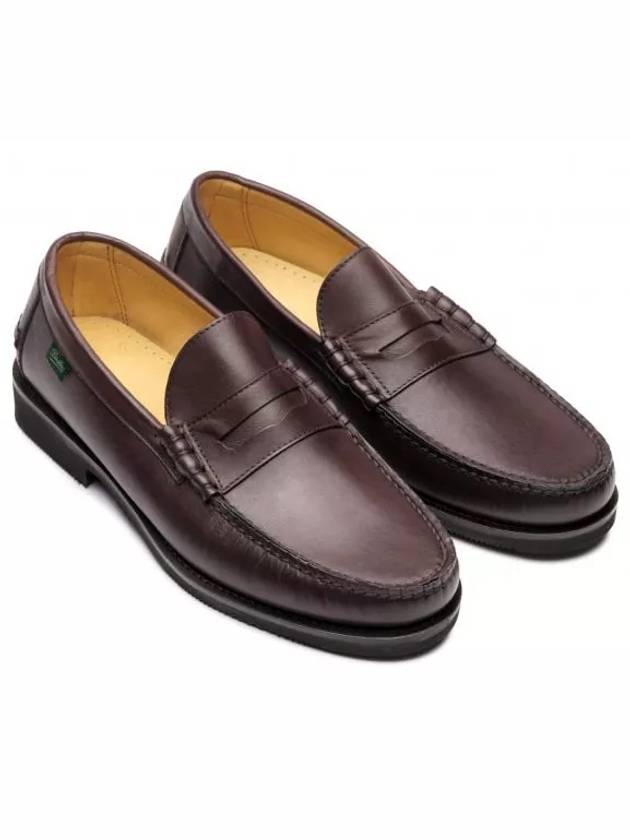 Brighton Leather Loafer Black - PARABOOT - BALAAN 3