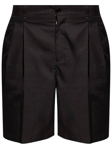 Technical Cotton Tailored Shorts - BURBERRY - BALAAN 1