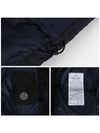 Garment Dyed Crinkle Reps Down Padding Navy - STONE ISLAND - BALAAN 8