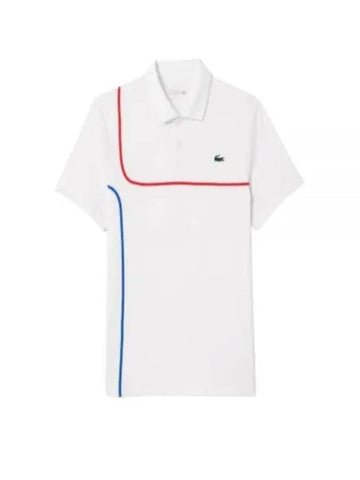 Regular Fit Sports Polo Shirt White - LACOSTE - BALAAN 1