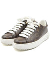 Women s Louis Vuitton 1A8FJN Monogram Canvas Time Out Sneakers 36 5 gt Gangbuk used luxury goods - LOUIS VUITTON - BALAAN 4