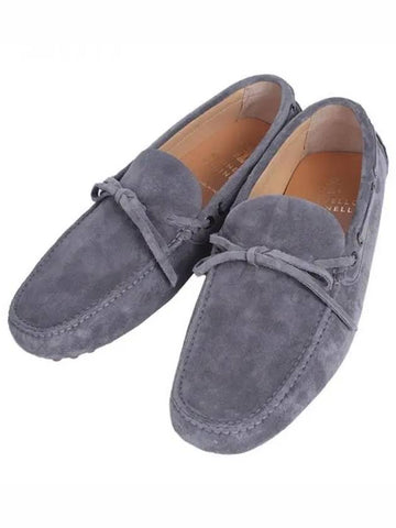 Brunello Cucinelli Men s Suede Driving Shoes Gray MZUSILW798 C8049 270228 1119629 - PARABOOT - BALAAN 1