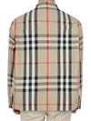 Check Nylon Jacket Beige - BURBERRY - BALAAN 6