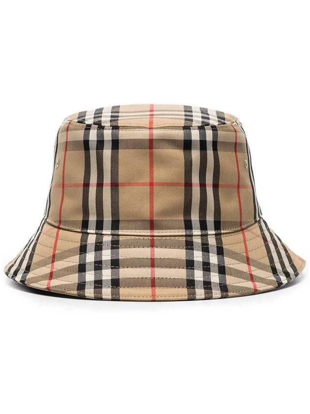 Vintage Check Technical Bucket Hat Beige - BURBERRY - BALAAN 2