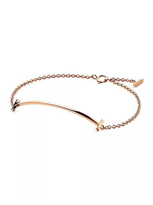 Tiffany T Tiffany Smile Bracelet Rose Gold 36667281 - TIFFANY & CO. - BALAAN 2