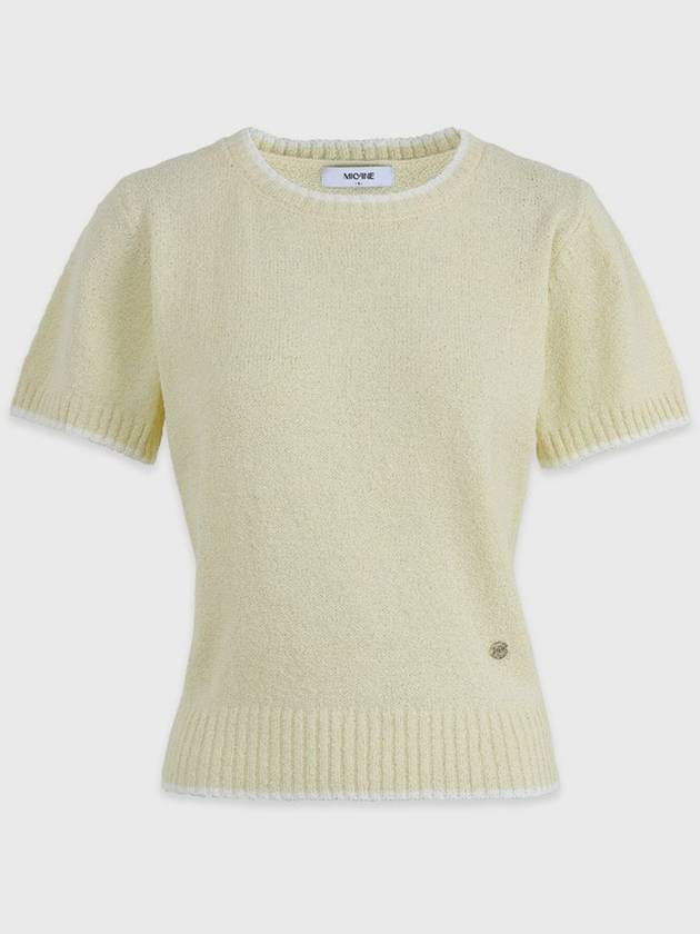 Sprinkle Boucle Knit Top Ivory - MICANE - BALAAN 7