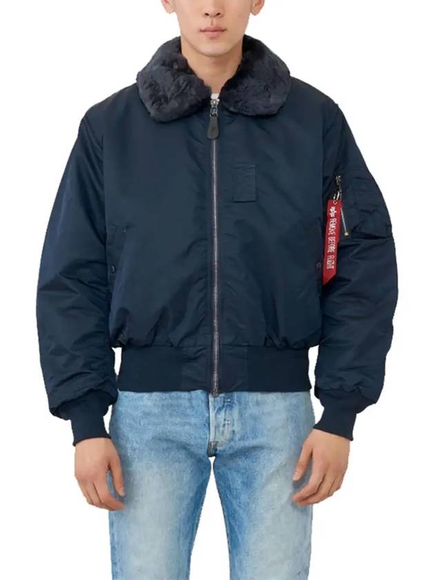 Alpine The Street Men s B 15 Aviation Jumper MJB23010C1 REPLICA BLUE - ALPHA INDUSTRIES - BALAAN 1