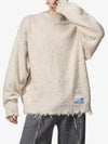 brushed cotton knit sweater A11SW522 BEIGE B0110948835 - MAISON MIHARA YASUHIRO - BALAAN 1