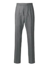 Super 120S Twill Classic Backstrap Trouser Pants Medium Grey - THOM BROWNE - BALAAN 2