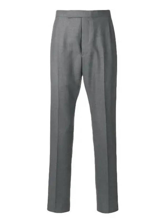 Super 120S Twill Classic Backstrap Trouser Pants Medium Grey - THOM BROWNE - BALAAN 2