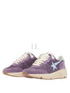 Women's Running Suede Low Top Sneakers Purple - GOLDEN GOOSE - BALAAN 2