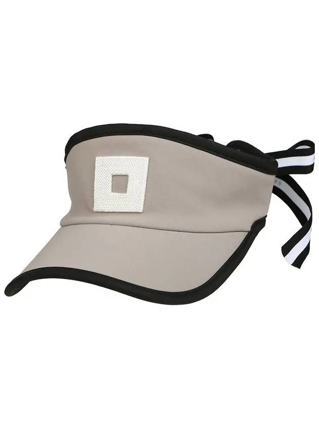 Golfwear Symbol Strap Visor Brown Black - ONOFF - BALAAN 2