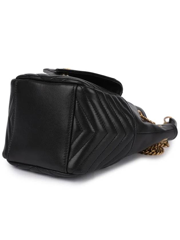 Joe Nano Mini Leather Bucket Bag Black - SAINT LAURENT - BALAAN 5