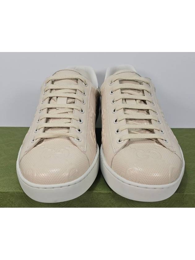 GG emboss logo ace sneakers 295 - GUCCI - BALAAN 2