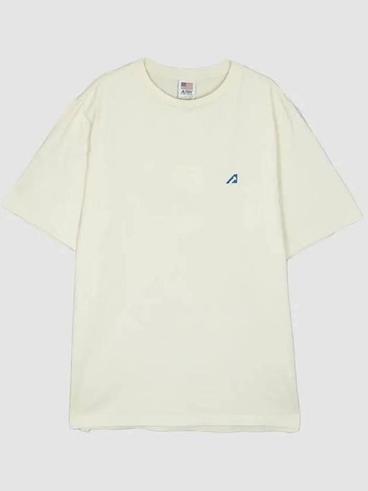 Tennis Crew Neck Short Sleeve T-Shirt White - AUTRY - BALAAN 2