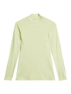 Asa soft compression long sleeve t shirt pale lime yellow - J.LINDEBERG - BALAAN 2