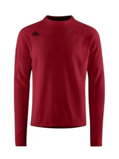 Men's Sigyn Crew Neck Long Sleeve T-Shirt Red - KLATTERMUSEN - BALAAN 2