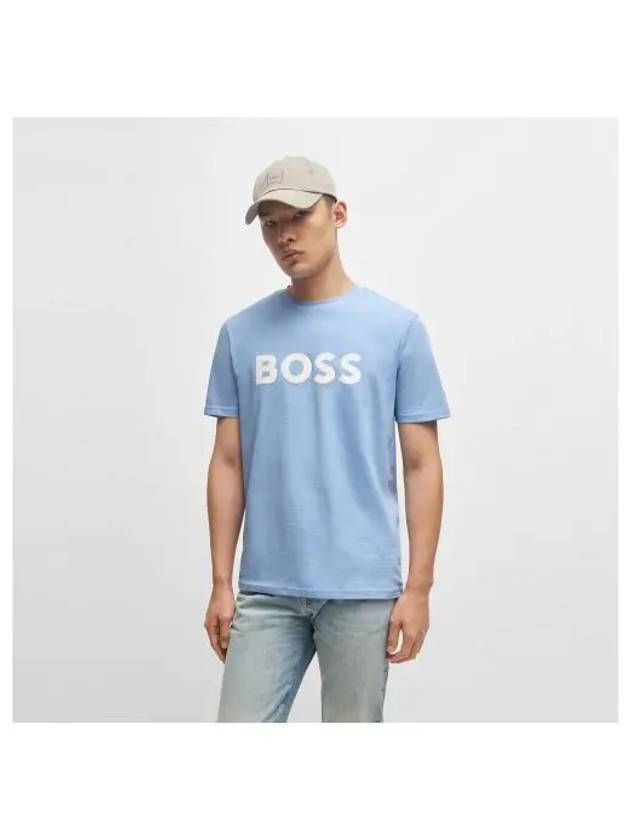 Logo short sleeve t shirt regular fit 50481923 460 - BOSS - BALAAN 1