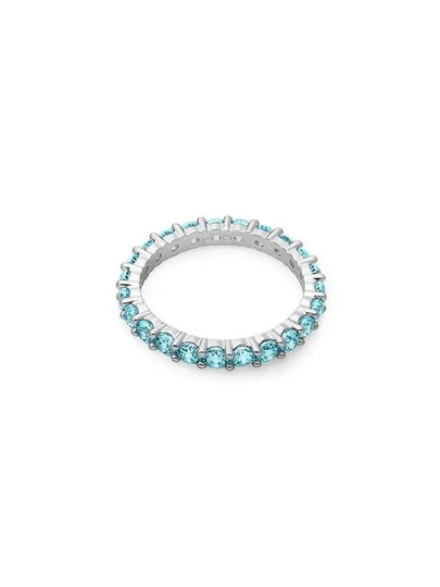 Matrix Vitore Ring Silver Blue - SWAROVSKI - BALAAN 2