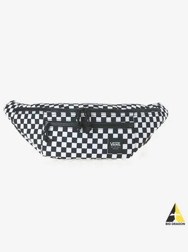 Ranger waist pack BLACK white CHECKERBOARD - VANS - BALAAN 1