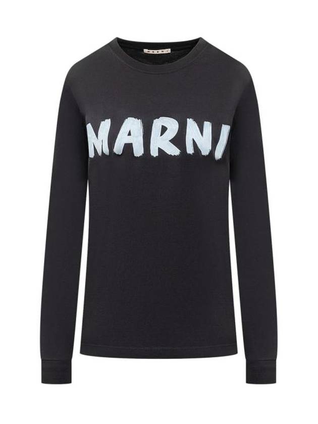 Long Sleeve T Shirt THJE0294P1USCS11 L2N99 Black - MARNI - BALAAN 1