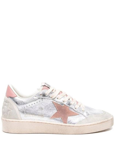 Ball Star Low Top Sneakers Silver - GOLDEN GOOSE - BALAAN 2