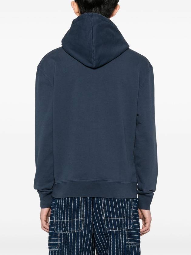 Fox Head Patch Regular Hoodie Navy - MAISON KITSUNE - BALAAN 5