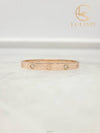 Used luxury goods Lewis It No 17 Rose gold 4P love bracelet - CARTIER - BALAAN 1