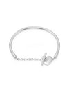 Heart T Bar Snake Chain Bracelet Silver - PANDORA - BALAAN.