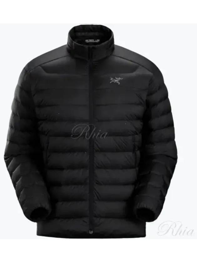 Cerium Logo Hooded Padding Black - ARC'TERYX - BALAAN 2