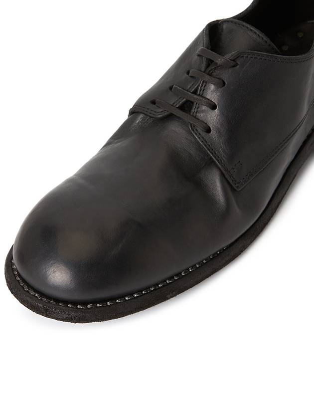 992 Horse Leather Classic Derby Shoes Black - GUIDI - BALAAN 8