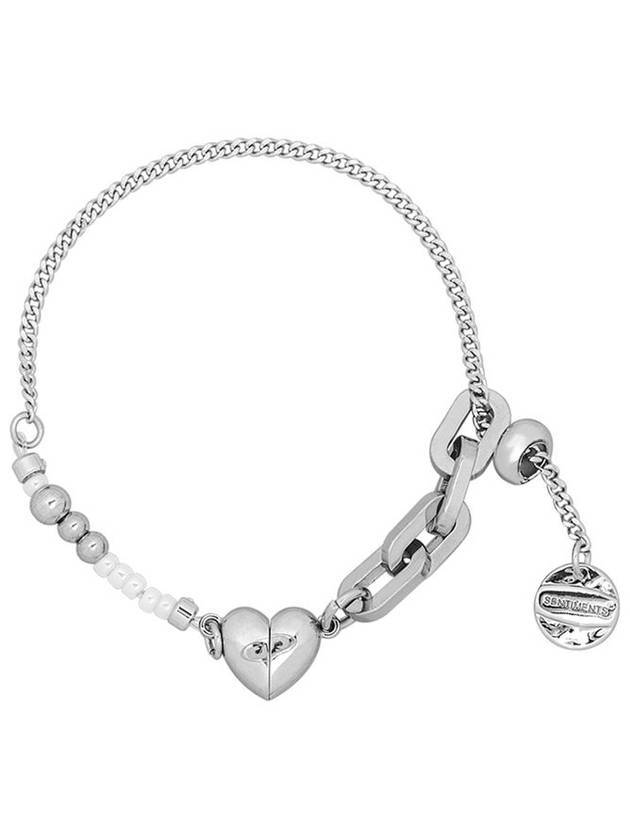 Heart Surgical Bracelet Silver - SENTIMENTS - BALAAN 1