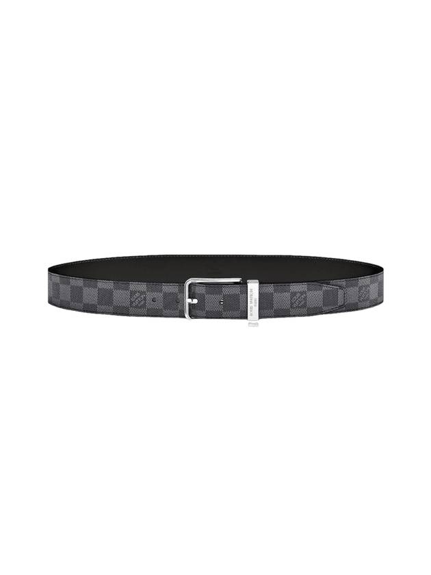 Pont Neuf 35MM Leather Belt Grey - LOUIS VUITTON - BALAAN 1