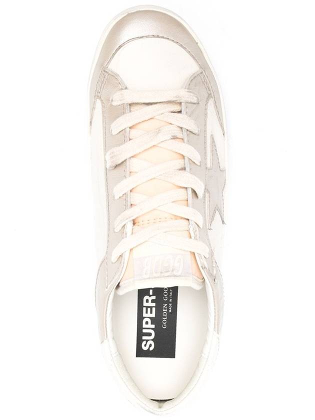 Superstar Low Top Sneakers White Sand - GOLDEN GOOSE - BALAAN 5