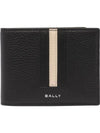 logo bifold wallet black - BALLY - BALAAN 1