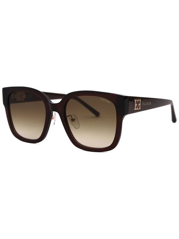 Escada SES D07G 0B36 officially imported square horn rimmed oversized women s luxury sunglasses - ESCADA - BALAAN 1