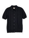 23 HORATIO KNIT POLO BRMAG0146BKNT1 100 short sleeve polo knit - BARACUTA - BALAAN 2