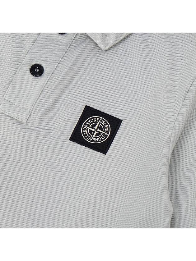 Kids collar short sleeve t shirt 801621448 V0061 10A12A Adult wearable - STONE ISLAND - BALAAN 4